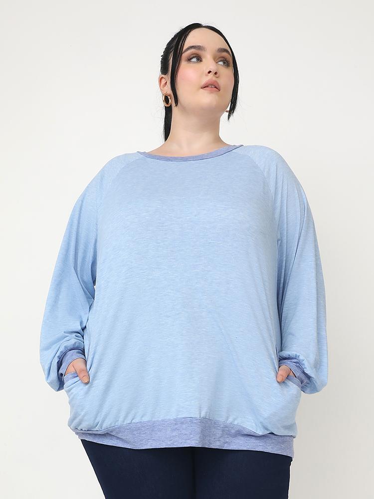 Color Block Pocket T-shirt