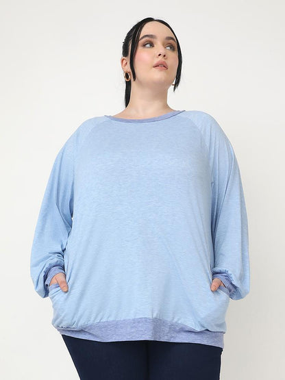 Color Block Pocket T-shirt