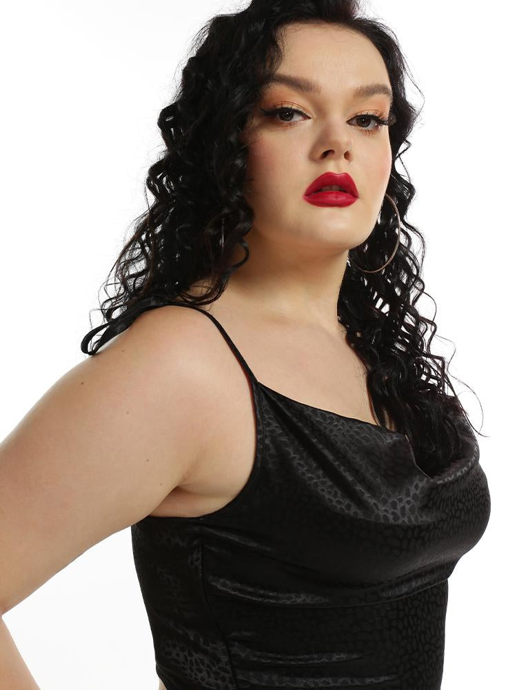 Leopard Knotted Crop Tank Tops