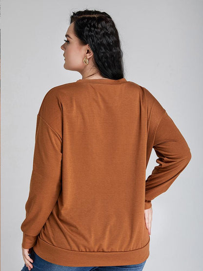 Be Brave Be Free Printed Sweatshirt