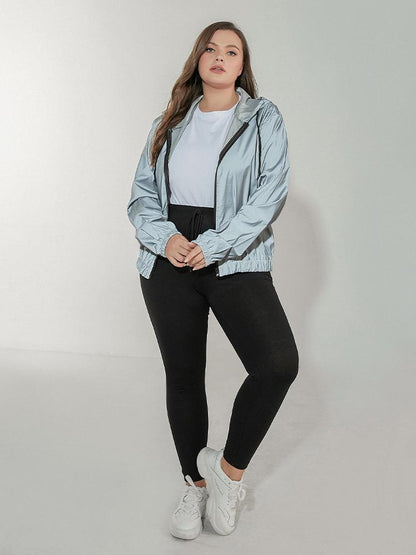 Casual Zipper Hooded Coats