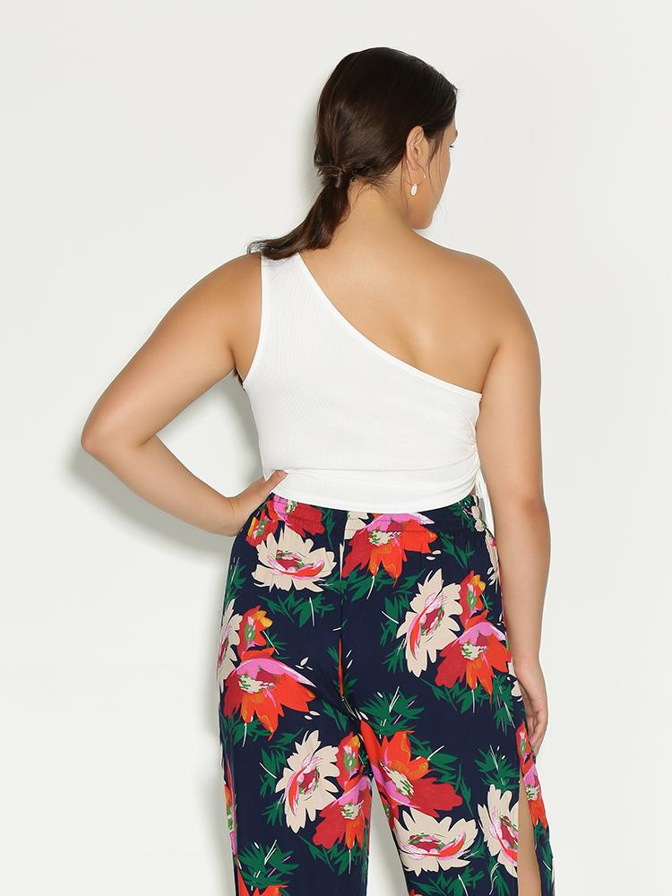 Cold Shoulder Knot Top