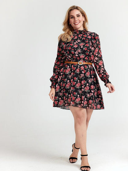 Floral Chiffon Dress