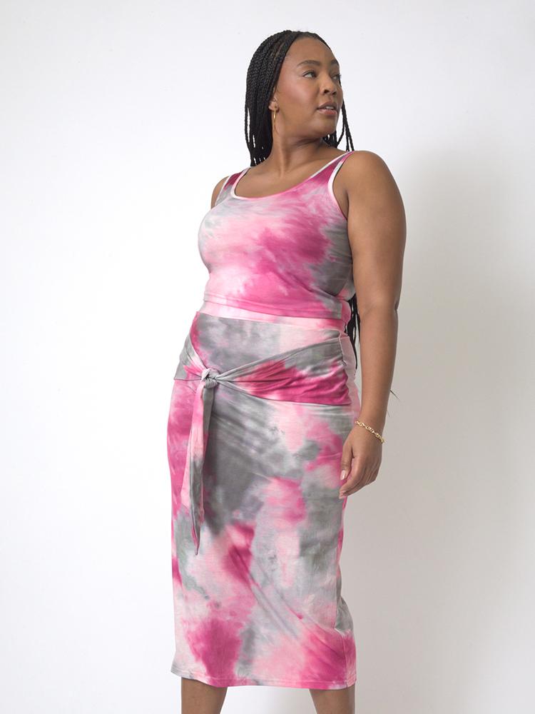 Tie Dye Sexy Tank Tops