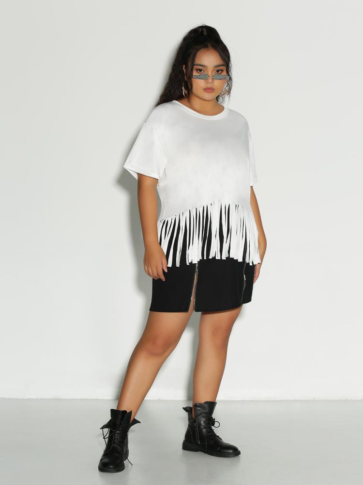 Tassels Short Sleeve T-Shirt