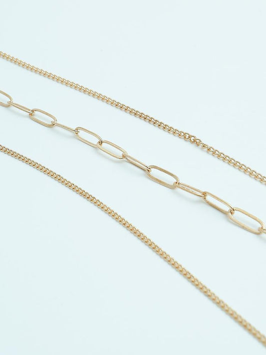 Chic Chain Square Necklace