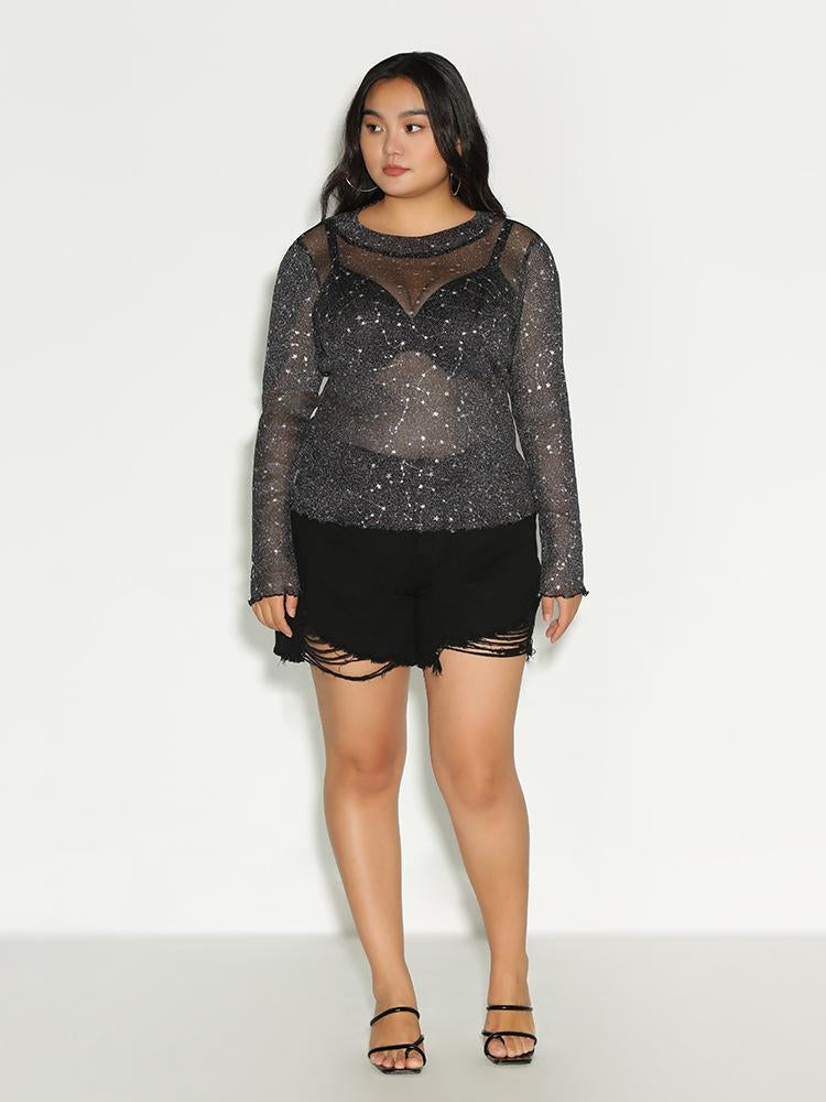 Constellation See Through T-Shirt