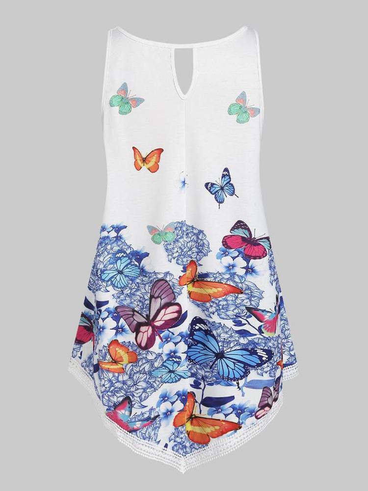 Printed Backless Dress