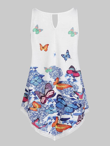 Printed Backless Dress