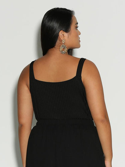 Ring Strap Sleeveless Top