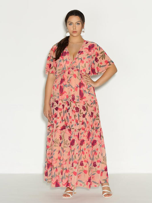 Ditsy Floral Maxi Dress
