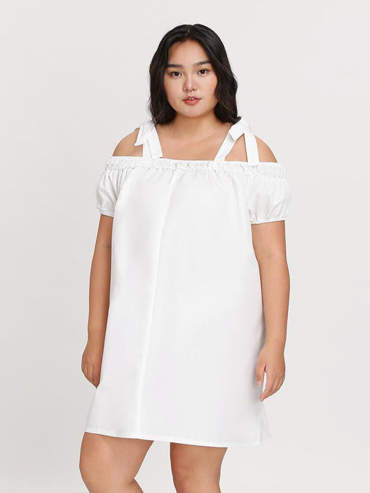 Bow Tie Shoulder Dress