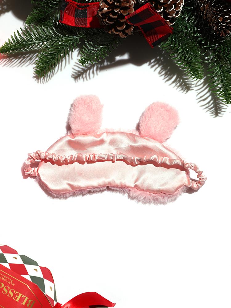Christmas Rabbit Eye Mask
