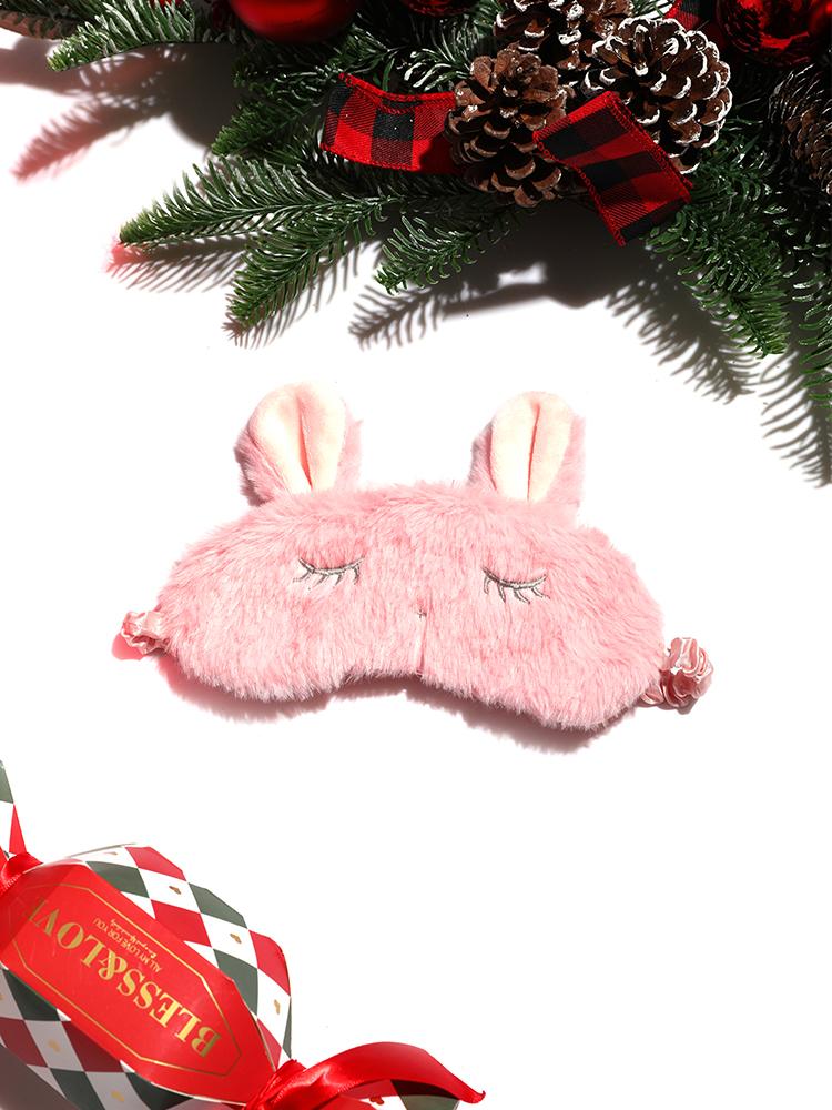 Christmas Rabbit Eye Mask
