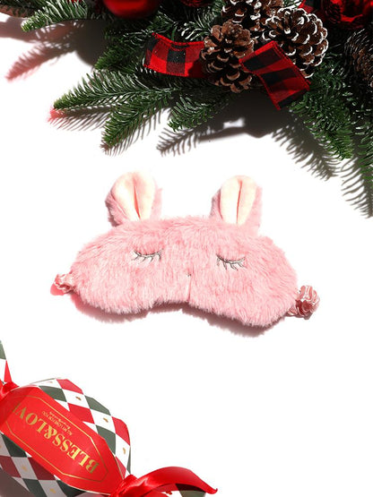 Christmas Rabbit Eye Mask