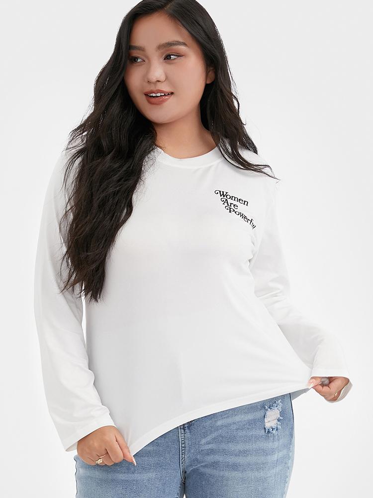 Women Are Powerful Print T-shirt