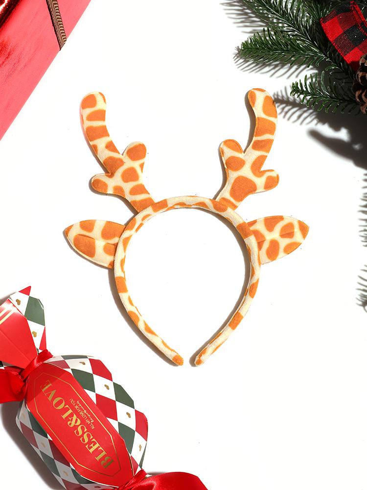 Christmas Spotted Antler Headband