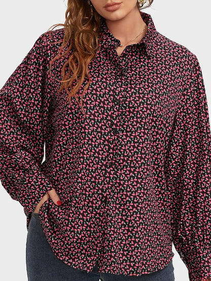 Ditsy Floral Casual Blouse