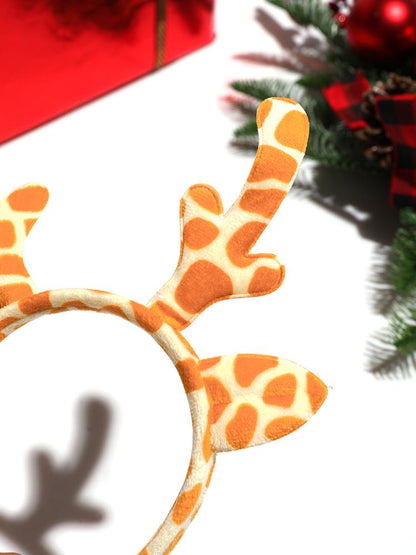 Christmas Spotted Antler Headband
