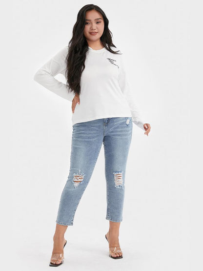 Women Are Powerful Print T-shirt