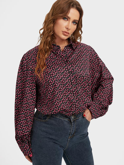Ditsy Floral Casual Blouse