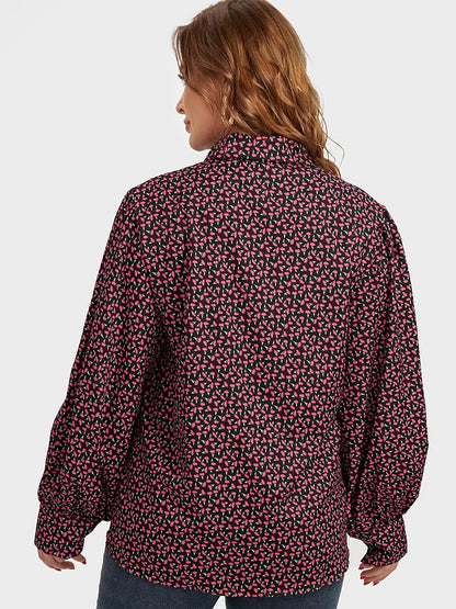 Ditsy Floral Casual Blouse